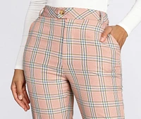Mad For Plaid Cropped Pants