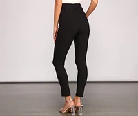 Elevated And Chic Paper Bag Pants