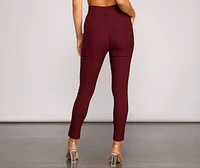 Elevated And Chic Paper Bag Pants