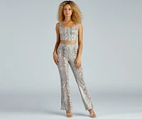 Bring The Flair Snake Print Pants