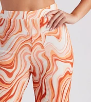Spring Break Vibes Wide-Leg Pants