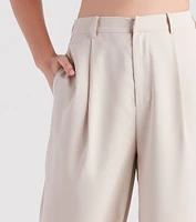 Elevated Style Wide-Leg Trouser Pants