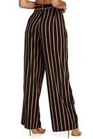 Step Out Stripes Wide Leg Pants