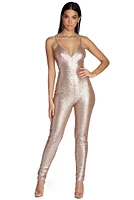 Fabulously Sequined Jumpsuit