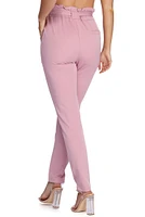 Classic Paper Bag Tie Waist Pants