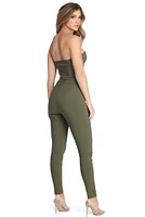 Take Charge Belted Catsuit