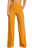 Wide Leg Dress Pants