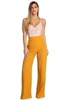 Wide Leg Dress Pants
