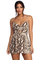 Into The Wild Twist Front Romper