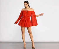 Flowy Feels Chiffon Romper