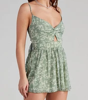 Sweet Style Floral Romper