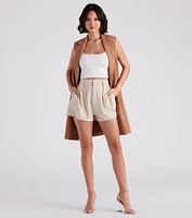 A Classic Chic Choice Trouser Shorts