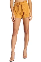 Poised Paperbag High Waist Woven Shorts