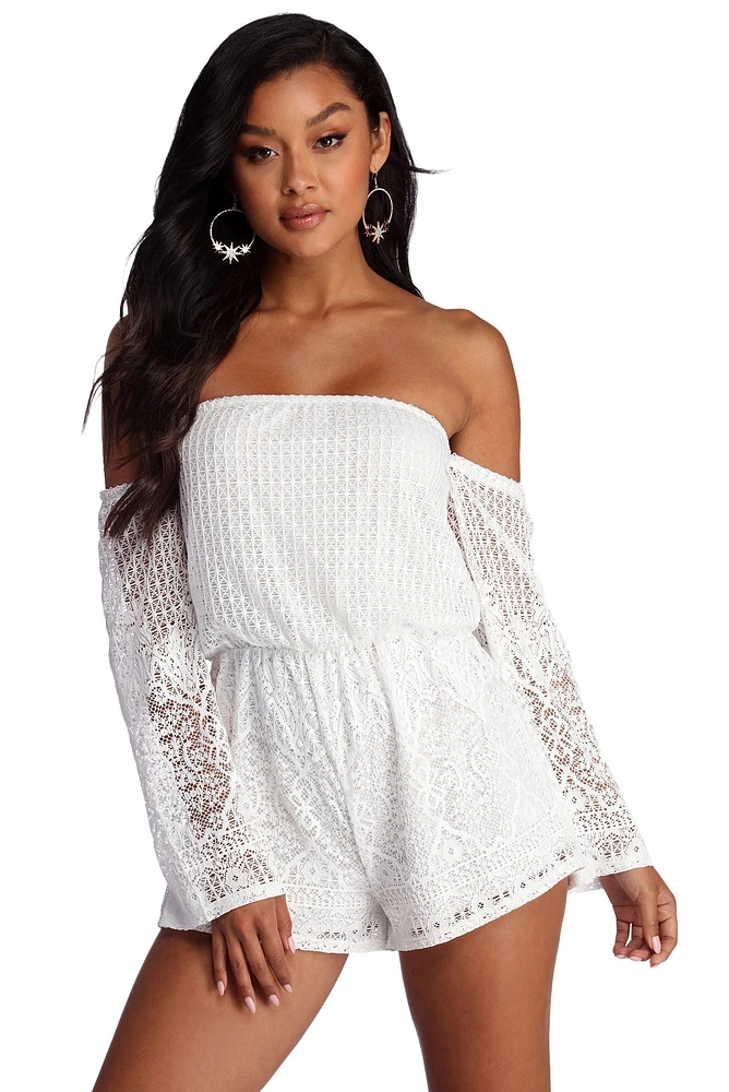 Dreamy Lace Romper