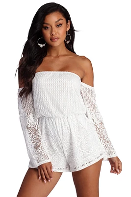 Dreamy Lace Romper