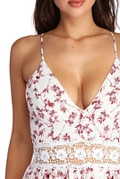 Dreaming Of Floral Romper