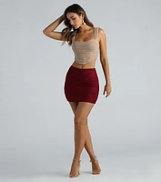 Better Together Bodycon Mini Skirt