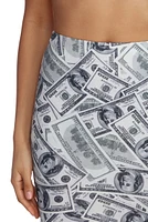 Rich Style Mini Skirt