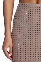 A Little Glitz And Glamour Mini Skirt