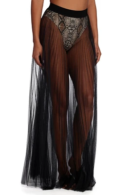 Mesmerizing Mesh Maxi Skirt