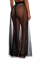 Mesmerizing Mesh Maxi Skirt