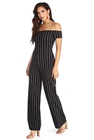 Classically Striped Jumpsuit