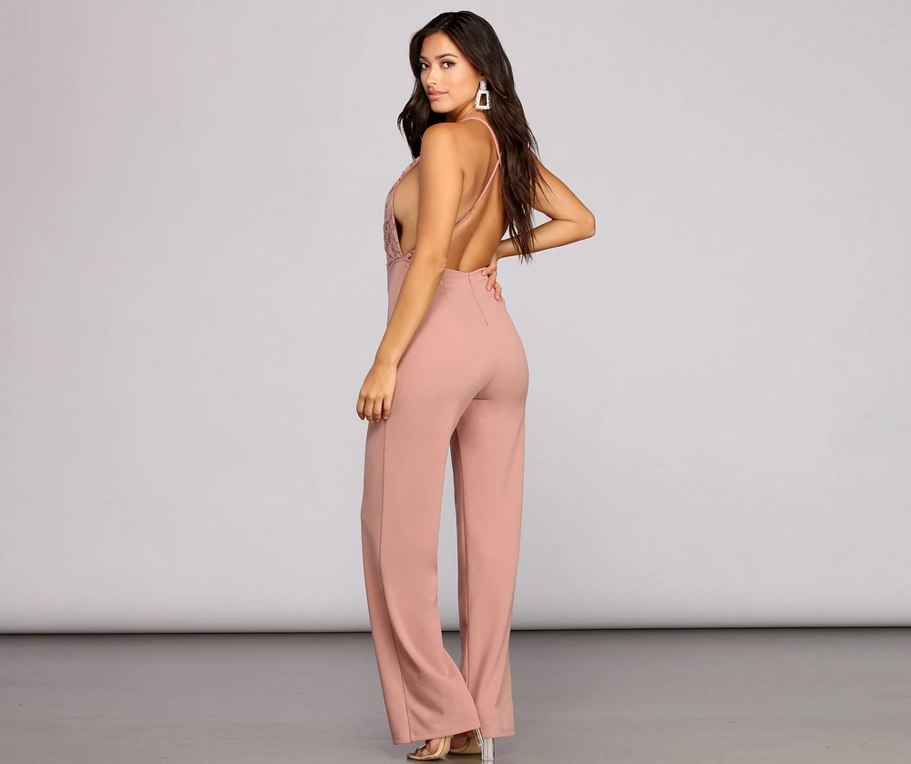 Pretty Lace Jumpsuit