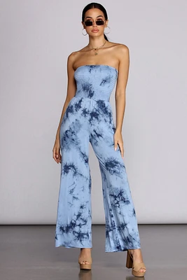 One Piece Wonder Smocked Jumpsuit