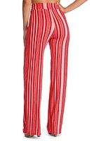 Striped For Style Flared Pants