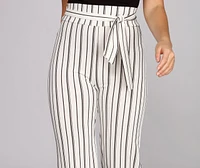 Tie Me Up High Waist Pants