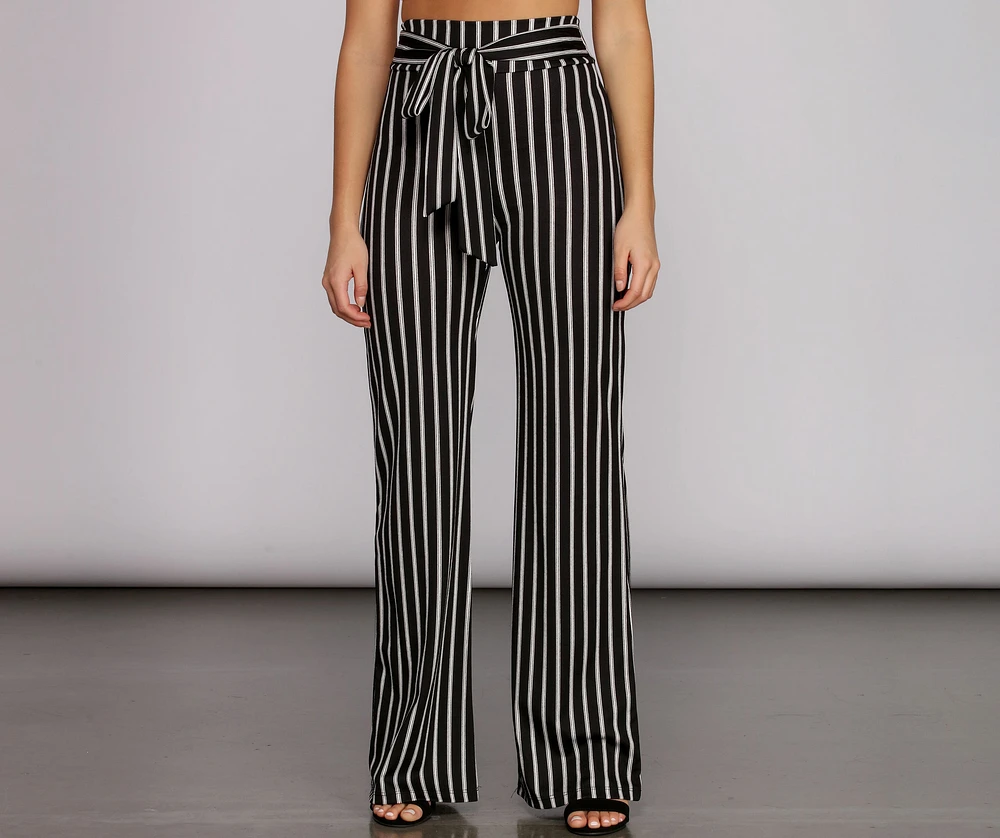 Tied And Fab High Waist Pants