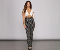 Tied And Fab High Waist Pants