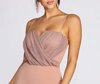 Glow Goddess Glitter Jumpsuit
