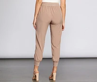 Casual Chic High Rise Joggers