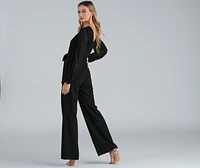 Faux Leather Paper Bag Pants