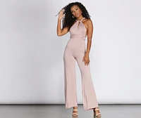 Stylish Ties Convertible Jumpsuit