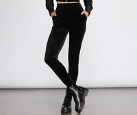 Lounge Around Velour Pants