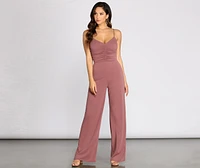 Get It Together Cinch Jumpsuit