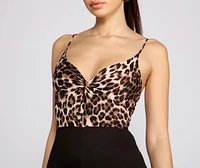 Wild At Heart Leopard Print Jumpsuit