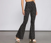 Fab And Fresh Floral Flared Pants