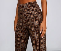 Trendy-Chic Vibes Wide-Leg Pants