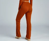 Preppy Vibe High Waist Pants