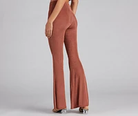 Flirty Flare High-Rise Pants
