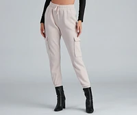 Ready To Chill Fleece Cargo Joggers
