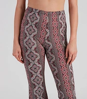 Boho Flare High Rise Pants