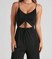 Dream Come True V-Neck Jumpsuit