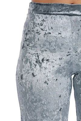 High Waist Velour Pants