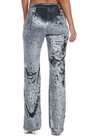 High Waist Velour Pants
