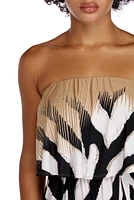 Disco Queen Striped Jumpsuit