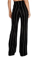 High Waist Striped Pants